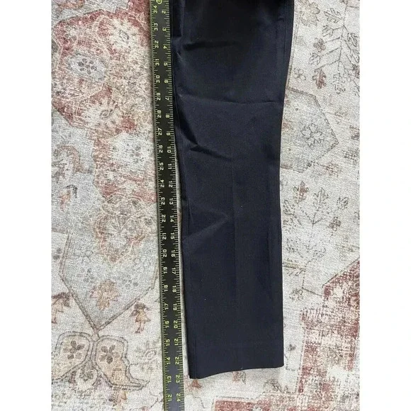 Spanx Polished Ankle Slim Black Pants Straight Womens Peite Size XS - Picture 6 of 10